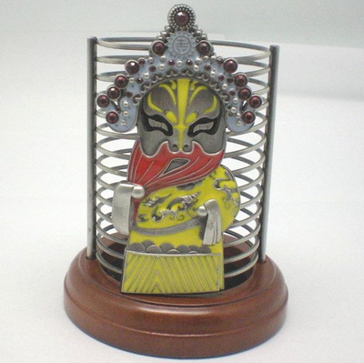 戏剧人物造型笔筒 大花脸系列与企业定制服务